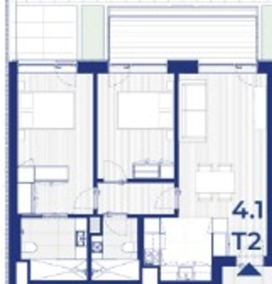 Apartamento T2 para Venda em Campanhã Foto 9