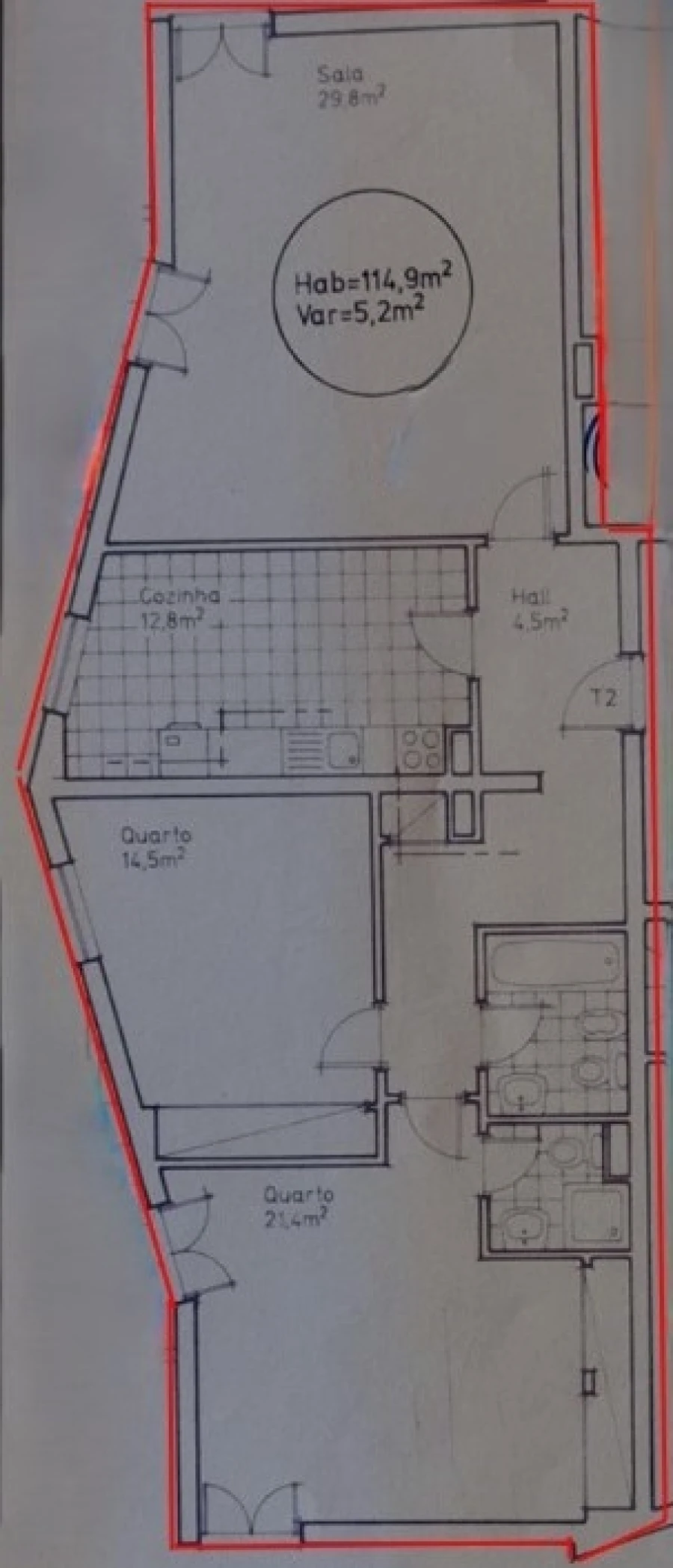 Apartamento T2 para Venda em São Bernardo Foto 32