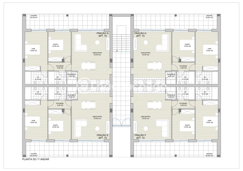 Apartamento T2 para Venda em Abade de Neiva Foto 17