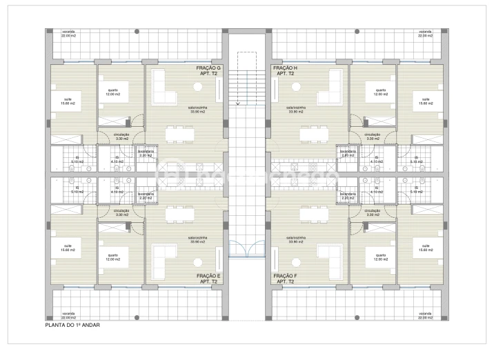 Apartamento T2 para Venda em Abade de Neiva Foto 17