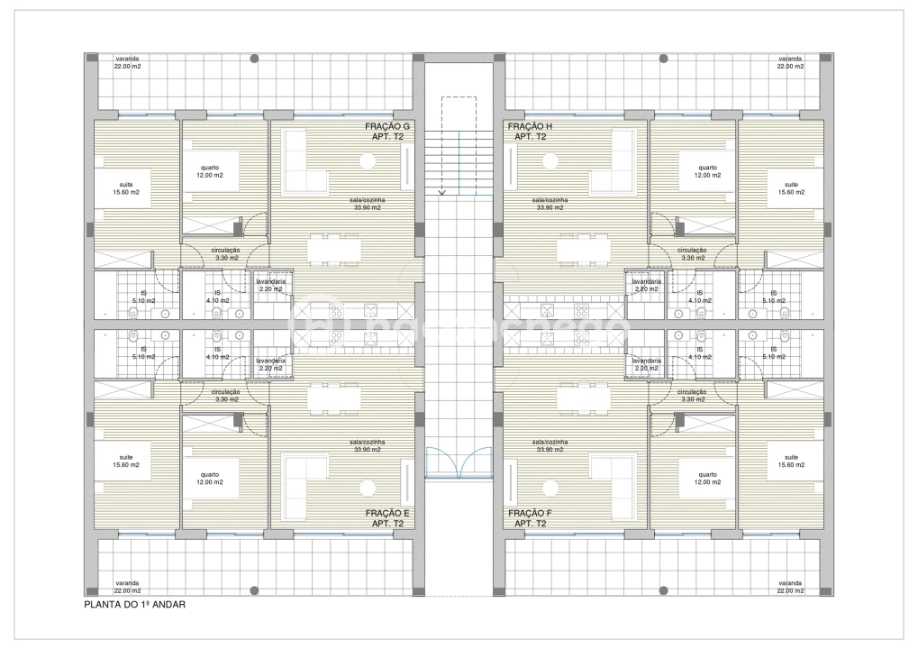 Apartamento T2 para Venda em Abade de Neiva Foto 17