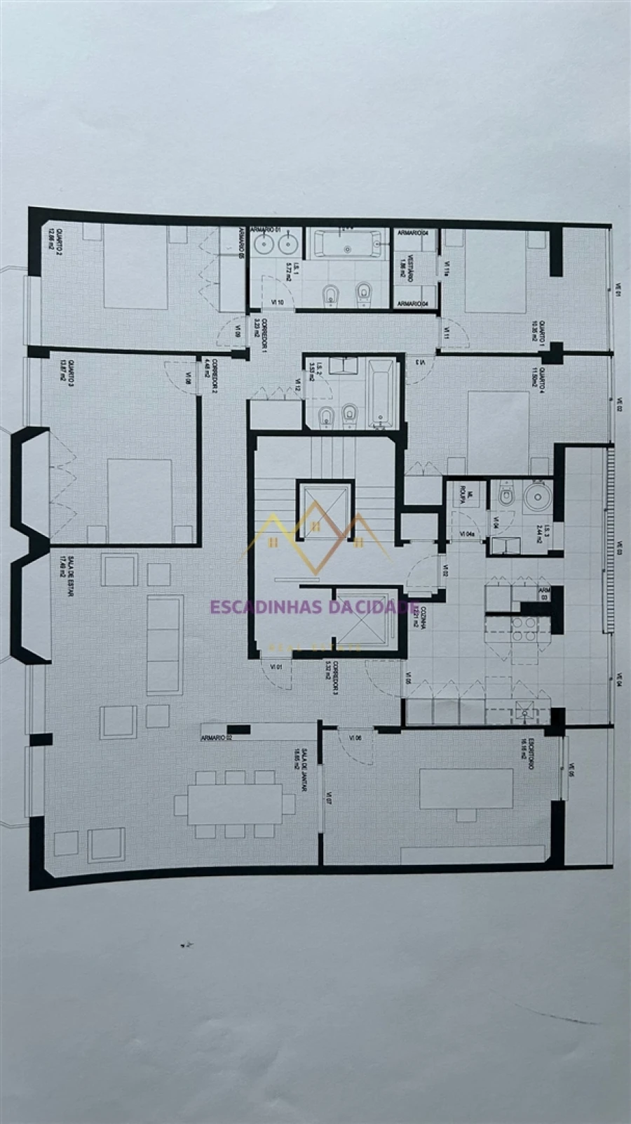 Apartamento T5 para Venda em Carnaxide e Queijas Foto 33