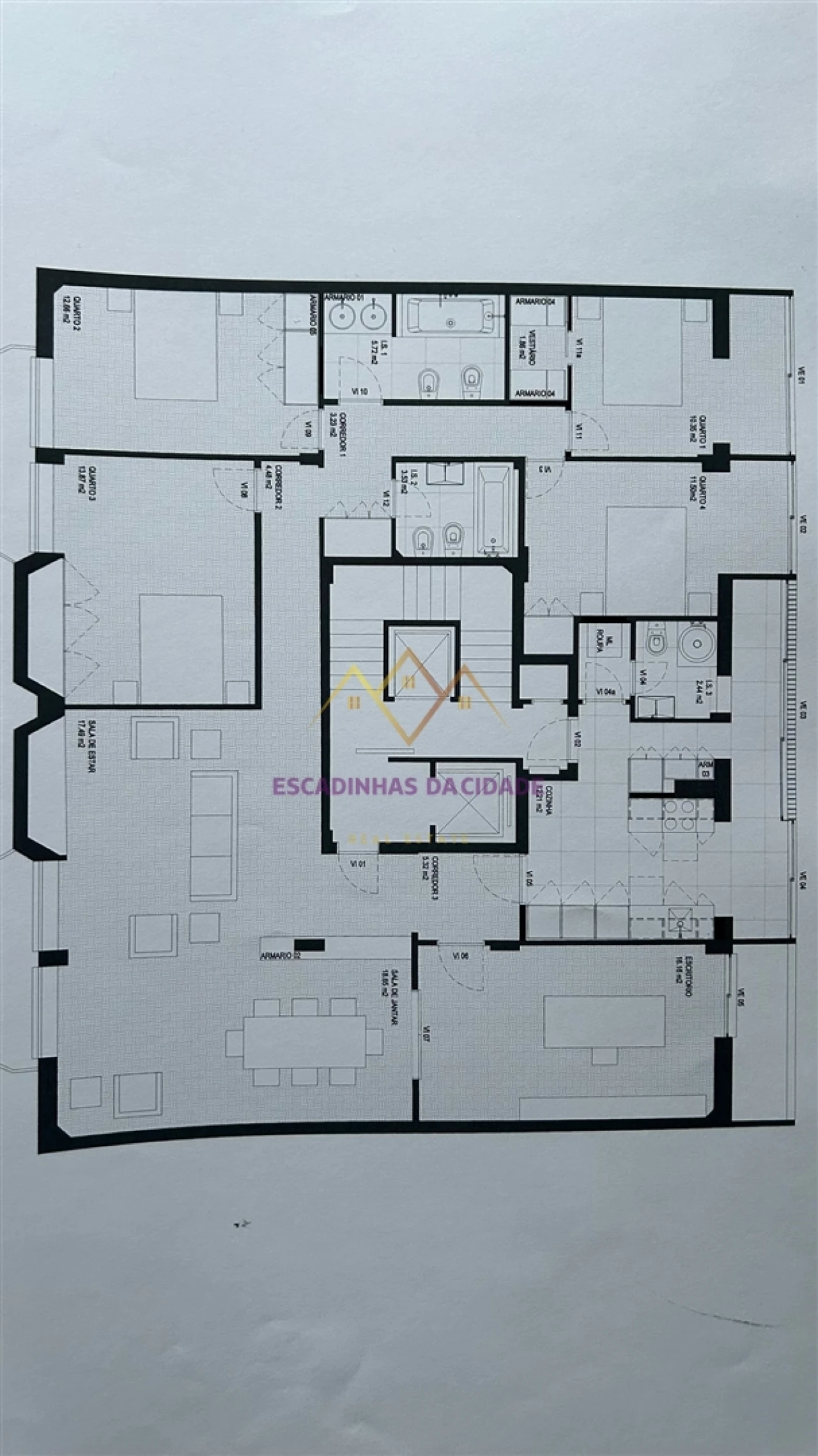 Apartamento T5 para Venda em Carnaxide e Queijas Foto 33