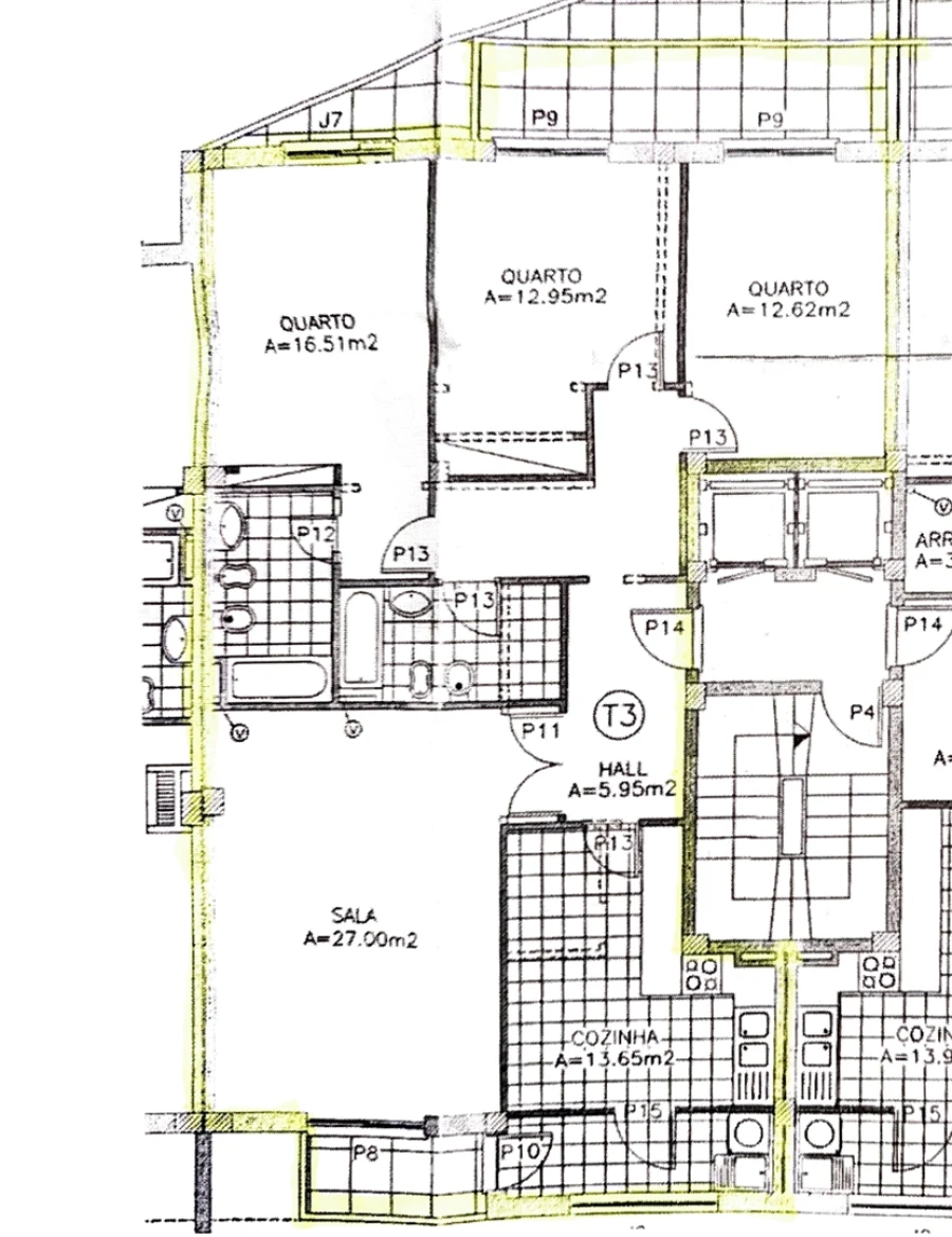 Apartamento T3 para Venda em Vila Nova de Famalicão e Calendário Foto 32