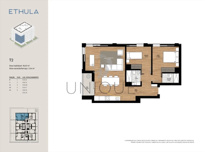 Apartamento T2 para Venda em Glória e Vera Cruz Foto 12