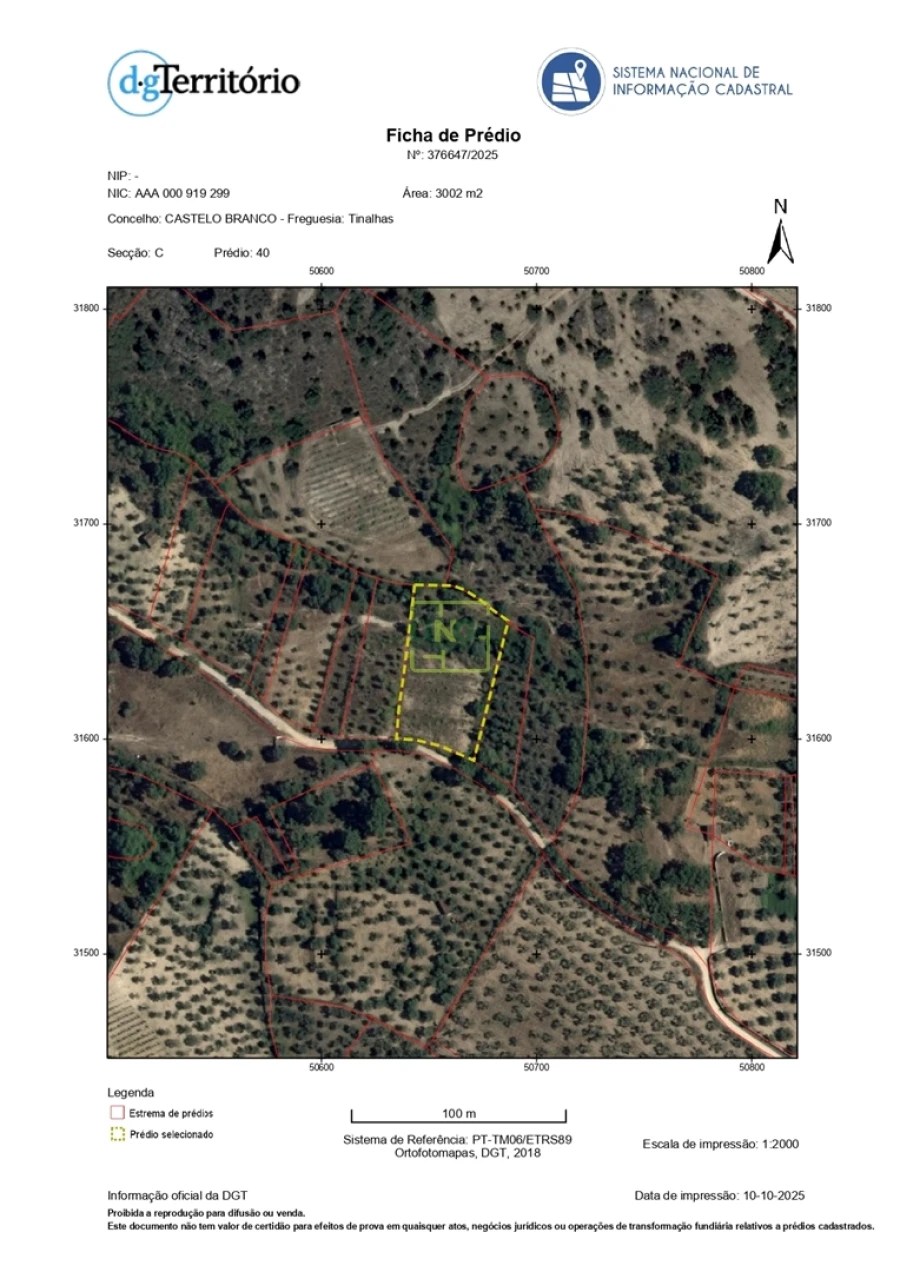 Terreno Agricola ou Rústico para Venda em Tinalhas Foto 51