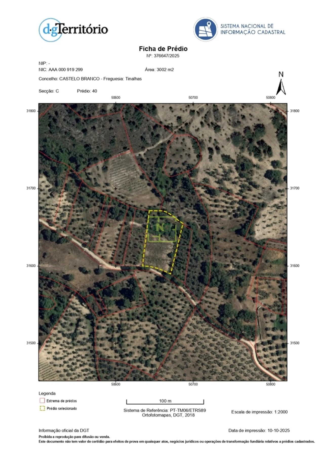 Terreno Agricola ou Rústico para Venda em Tinalhas Foto 51