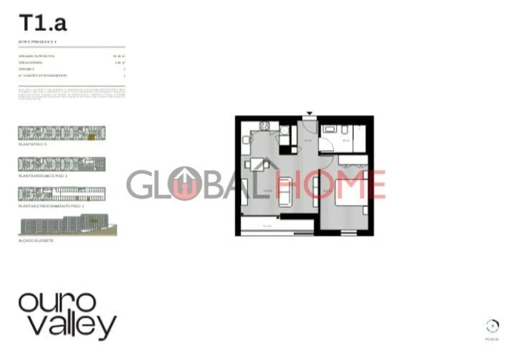 Apartamento T1 para Venda em Rio Tinto Foto 7