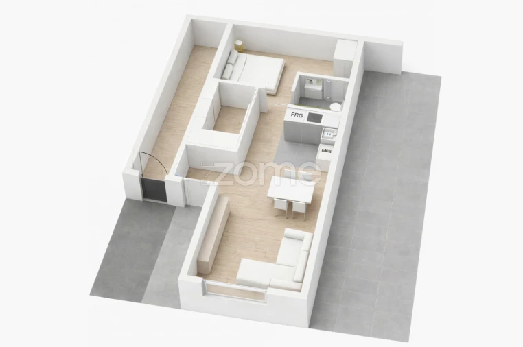 Apartamento T2 para Venda em Fânzeres e São Pedro da Cova Foto 9