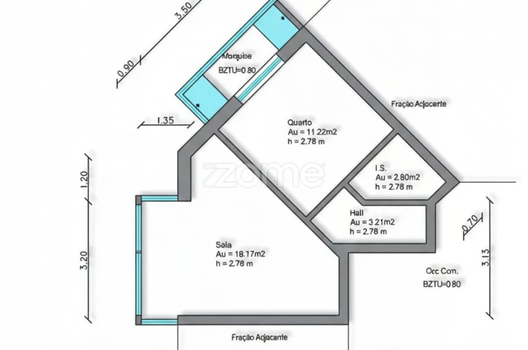 Apartamento T1 para Venda em Corroios Foto 21