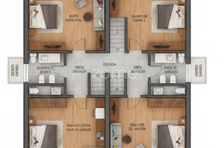 Moradia T3 para Venda em Fernao Ferro Foto 31