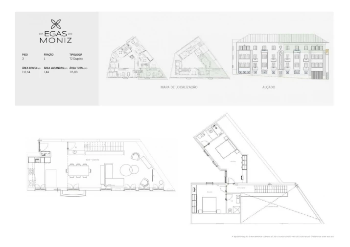 Apartamento T2 para Venda em Cedofeita, Santo Ildefonso, Sé, Miragaia, São Nicolau e Vitória Foto 25