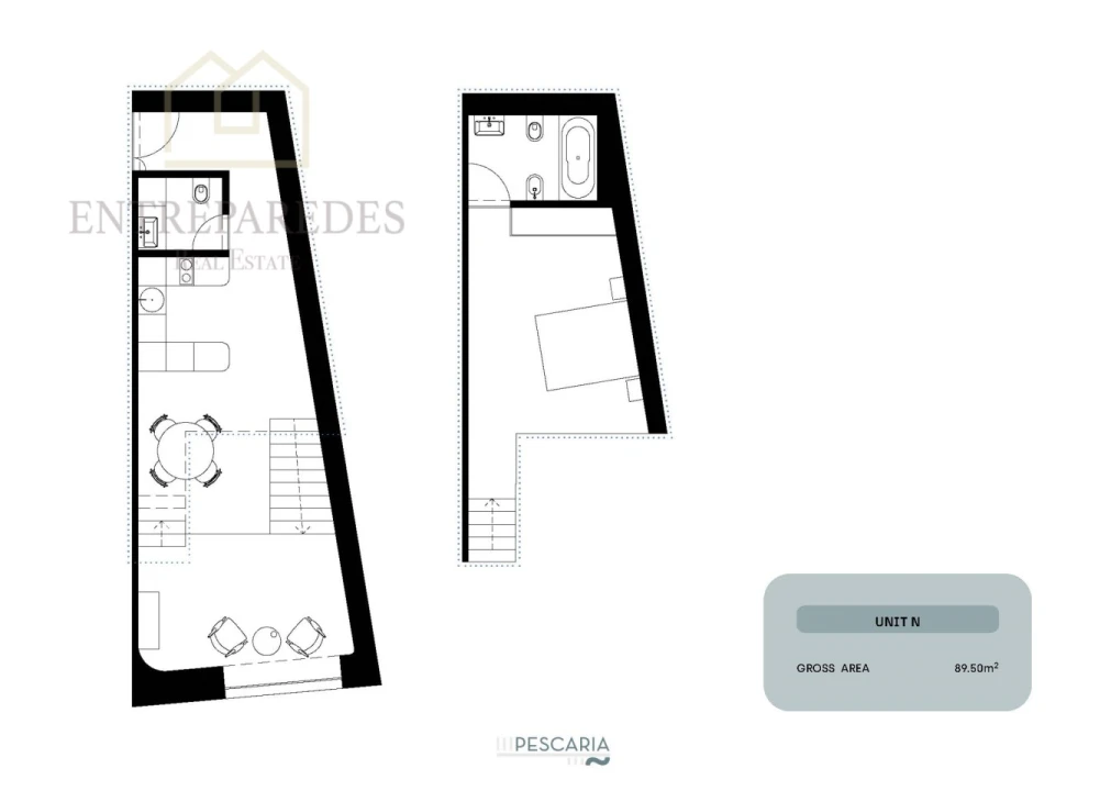 Apartamento T1 para Venda em Santa Marinha e São Pedro da Afurada Foto 20