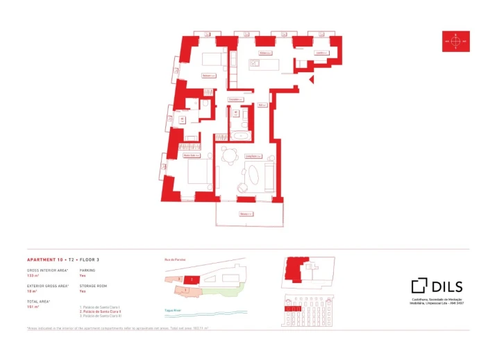 Apartamento T2 para Venda em São Vicente Planta 1