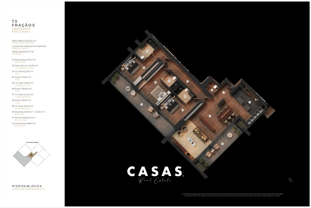 Apartamento T3 para Venda em São Martinho Foto 16