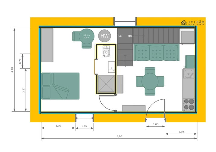 Moradia T3 para Venda em Canidelo Foto 9