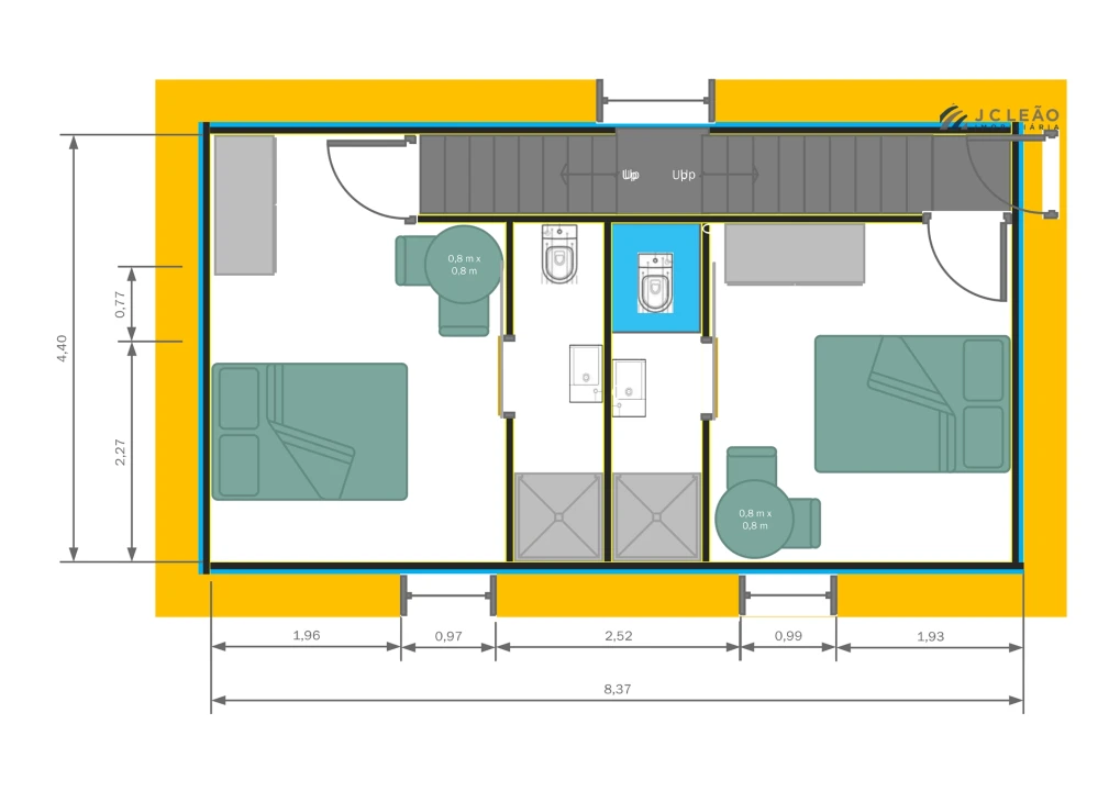Moradia T3 para Venda em Canidelo Foto 8