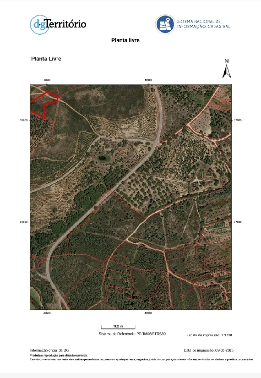 Terreno Agricola ou Rústico para Venda em Ninho do Açor e Sobral do Campo Planta 2