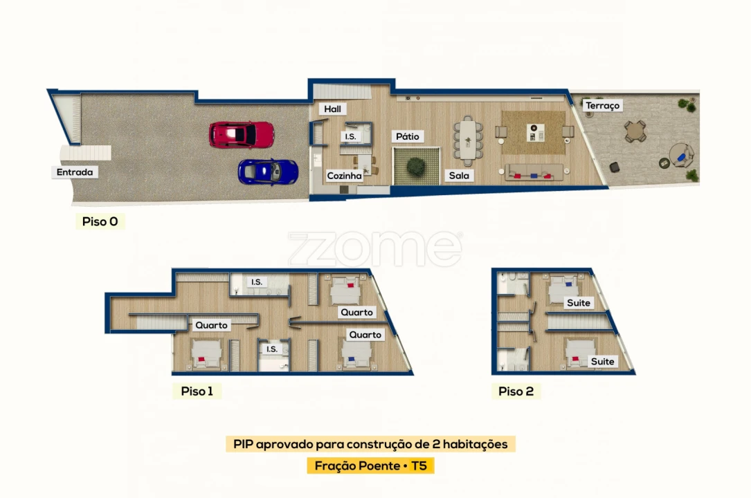 Moradia T3 para Venda em Canidelo Foto 20