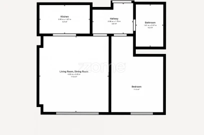 Apartamento T1 para Arrendamento em Paranhos