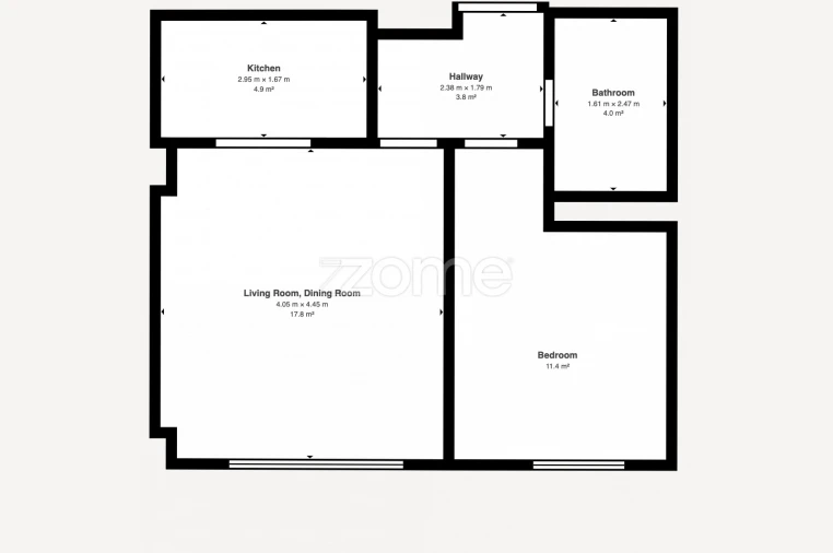 Apartamento T1 para Arrendamento em Paranhos Foto 25