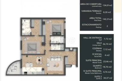 Apartamento T2 para Venda em Cascais e Estoril