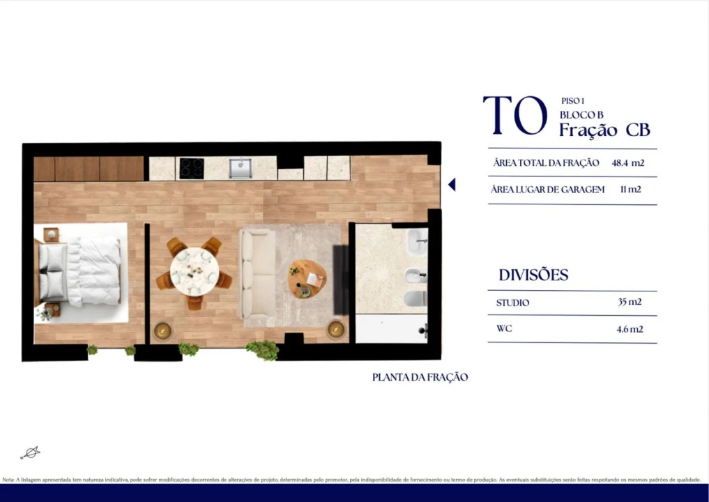 Apartamento T0 para Venda em Paranhos Foto 22