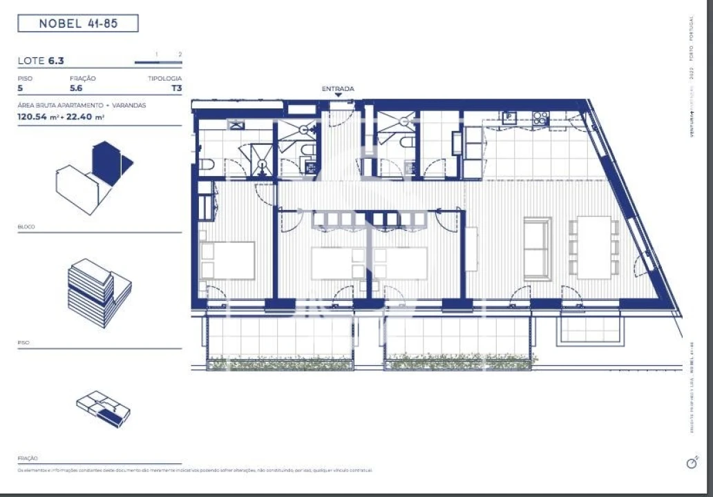 Apartamento T3 para Venda em Campanhã Foto 17