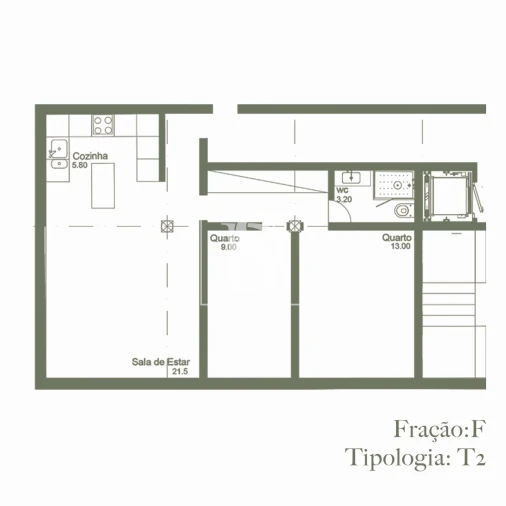 Apartamento T2 para Venda em Rio Tinto Foto 21