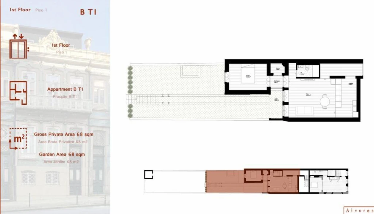 Apartamento T1 para Venda em Cedofeita, Santo Ildefonso, Sé, Miragaia, São Nicolau e Vitória Foto 16