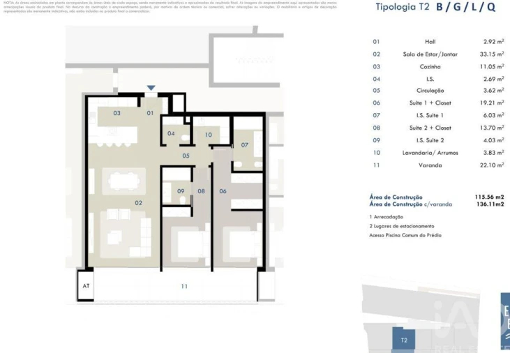 Apartamento T2 para Venda em Camara de Lobos Foto 12