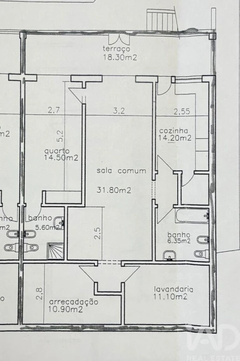 Apartamento T3 para Venda em Silves