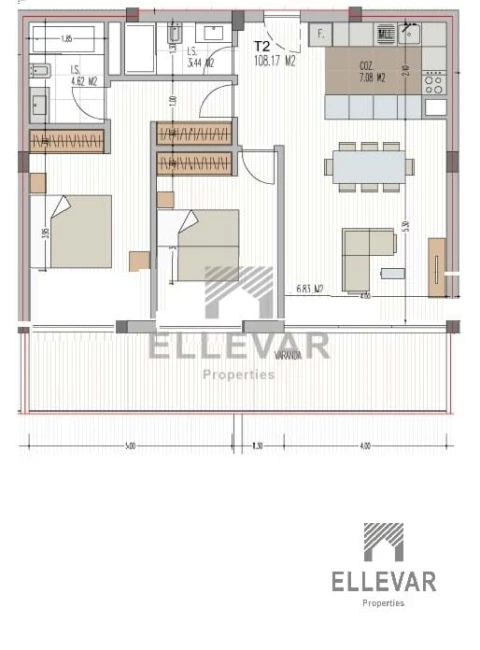 Apartamento T2 para Venda em São Martinho