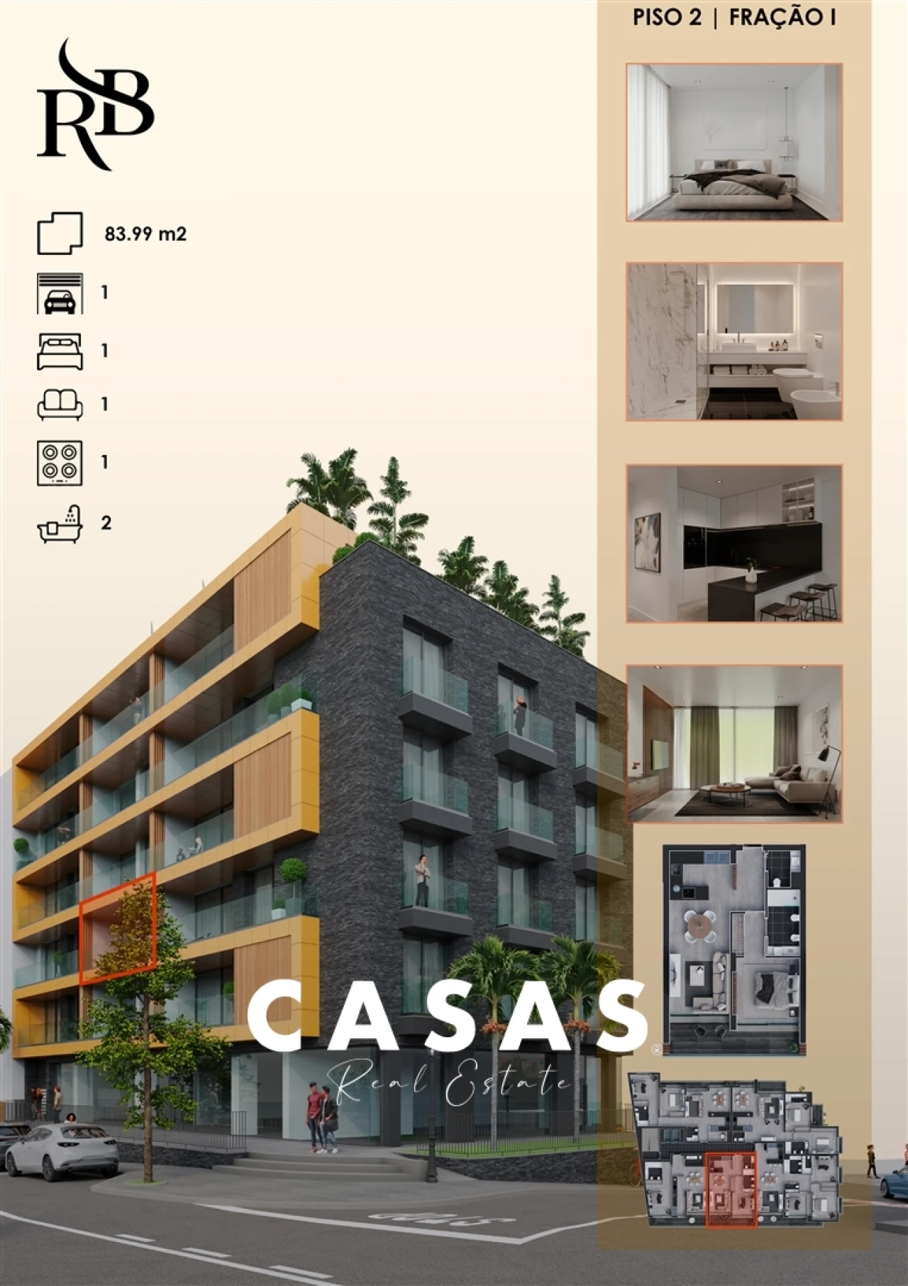 Apartamento T1 para Venda em Ribeira Brava Foto 13