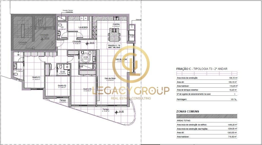 Apartamento T3 para Venda em Faro (Sé e São Pedro) Foto 8