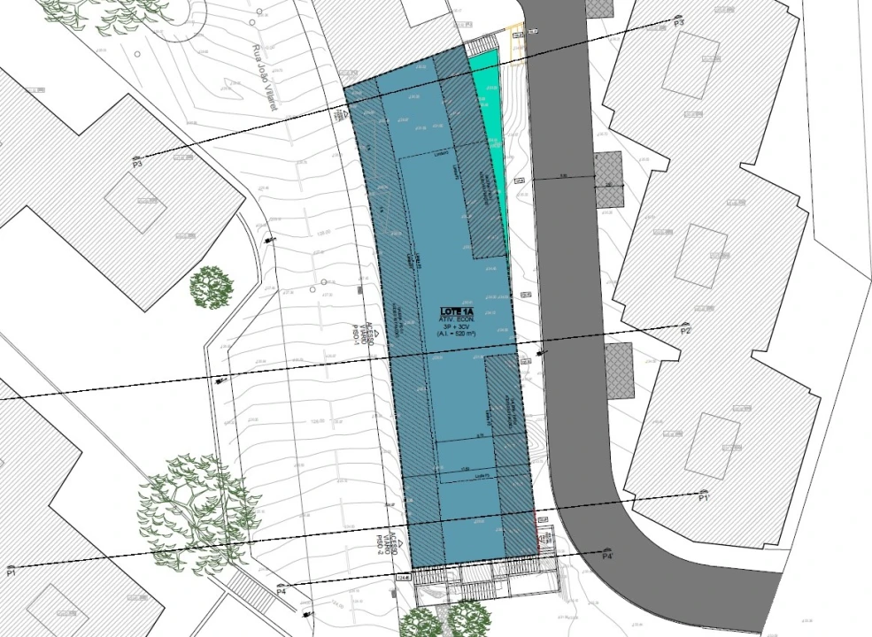 Terreno Comércio / Armazém para Venda em Ramada e Caneças Planta 3