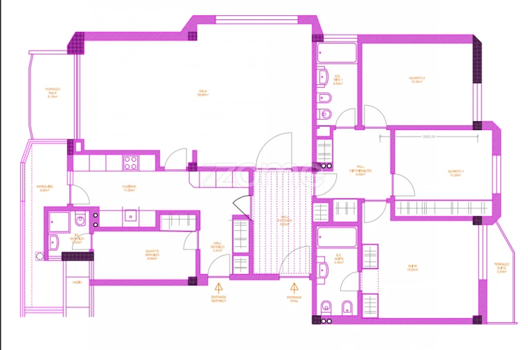 Apartamento T2 para Arrendamento em Lordelo do Ouro e Massarelos Foto 27