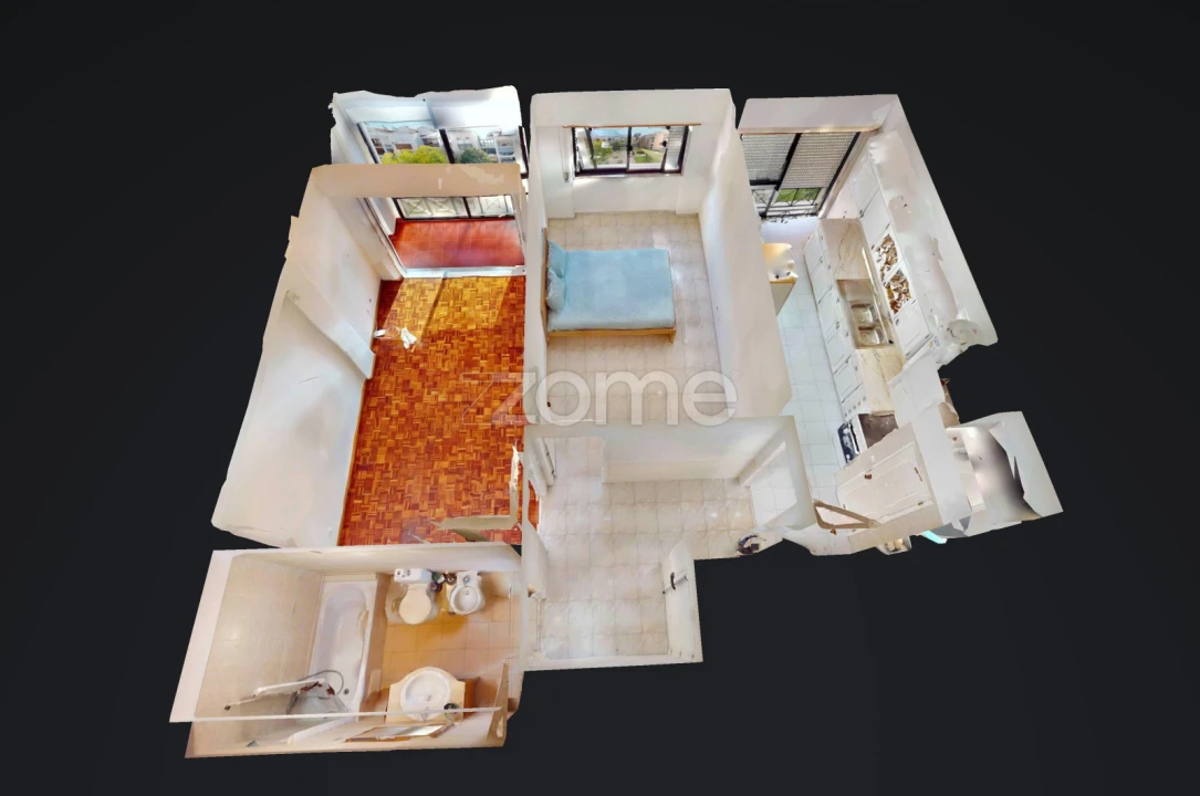 Apartamento T1 para Arrendamento em Carcavelos e Parede Foto 19