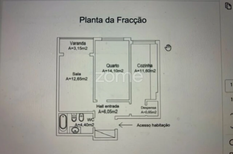 Apartamento T1 para Arrendamento em Carcavelos e Parede Foto 22