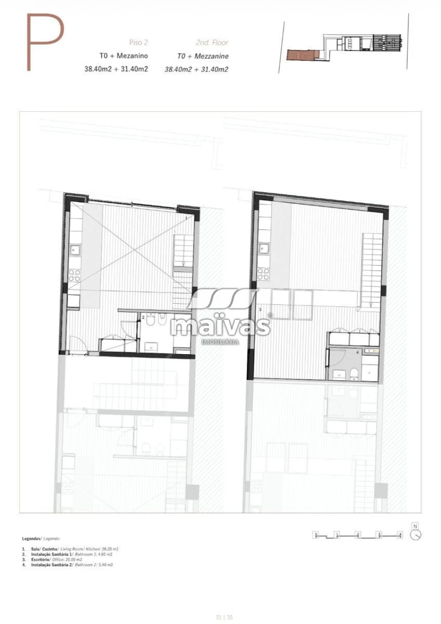 Apartamento T0 para Venda em Matosinhos e Leça da Palmeira Foto 16