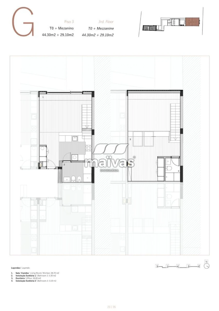 Apartamento T0 para Venda em Matosinhos e Leça da Palmeira Foto 16