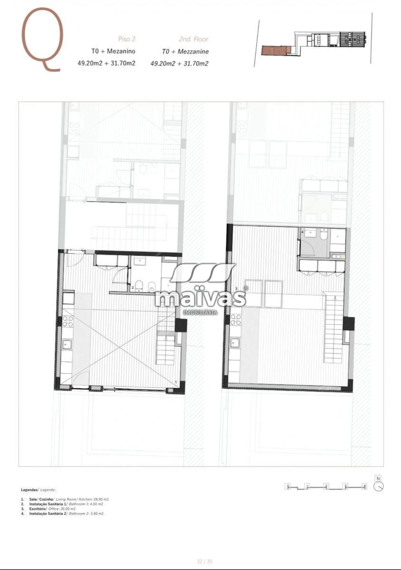 Apartamento T0 para Venda em Matosinhos e Leça da Palmeira Foto 16