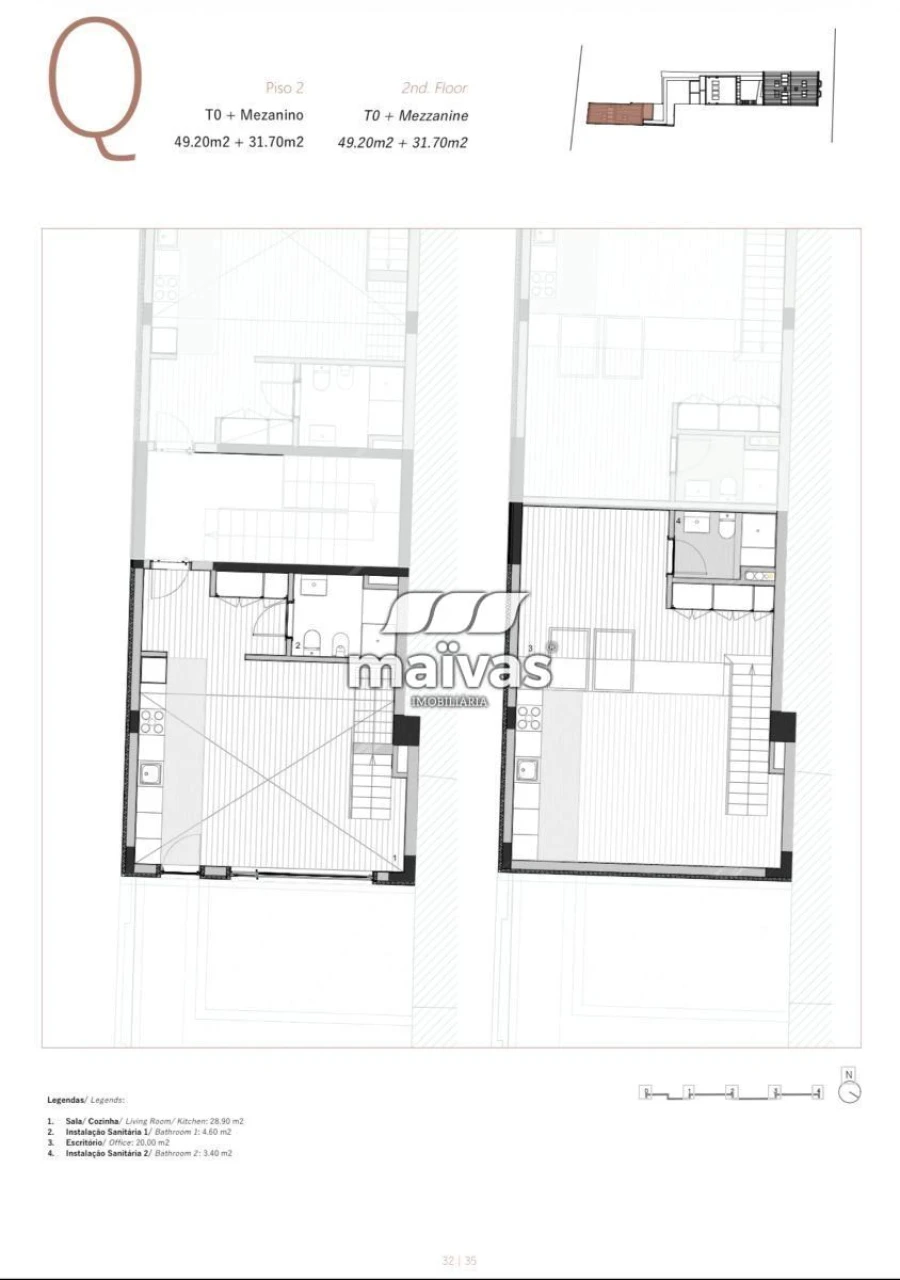 Apartamento T0 para Venda em Matosinhos e Leça da Palmeira Foto 16