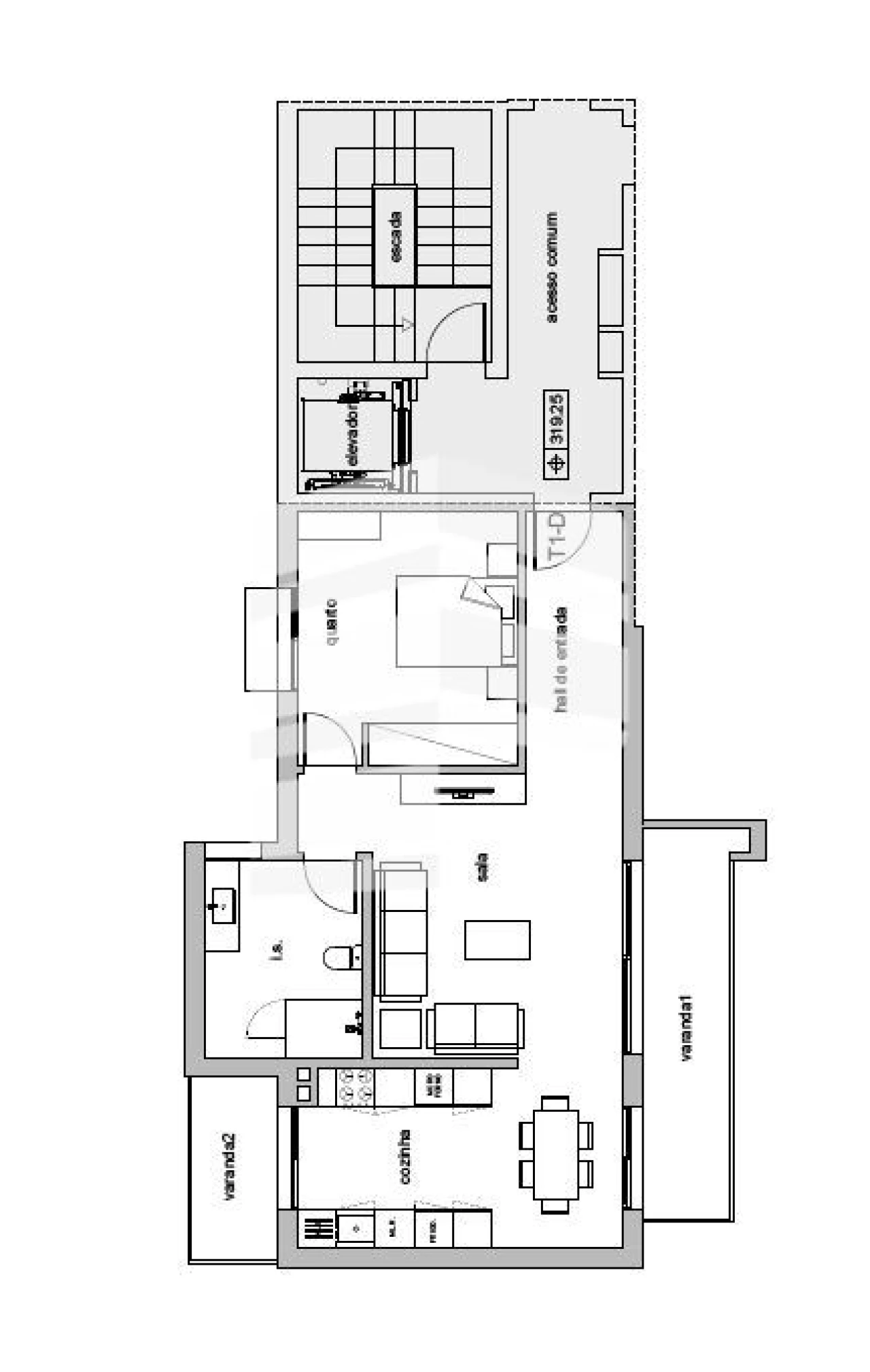 Apartamento T1 para Venda em Santo Antonio Foto 8