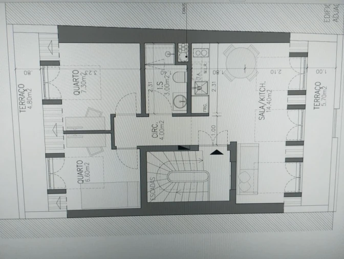Apartamento T2 para Venda em São Vicente Foto 24