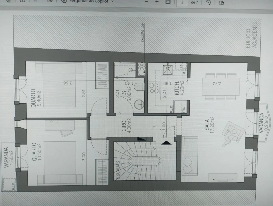 Apartamento T2 para Venda em São Vicente Foto 23