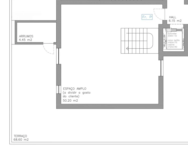 Apartamento T2 para Venda em Esgueira Planta 3