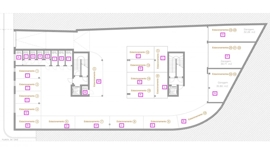 Apartamento T2 para Venda em Esgueira Planta 3