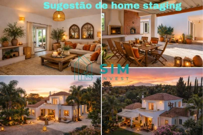 Moradia T5 para Venda em Luz de Tavira e Santo Estêvão