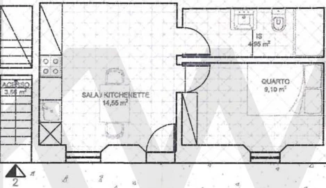 Apartamento T1 para Venda em Estrela